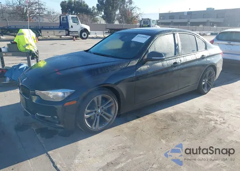 2013 BMW 328I z USA, uszkodzony, nr VIN WBA3C1G51DNR46836